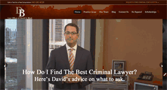 Desktop Screenshot of dbphoenixcriminallawyer.com